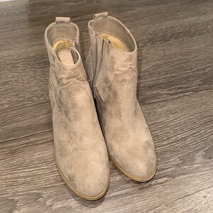Express Suede Booties